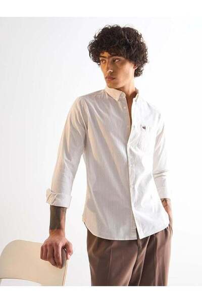 The Bear House Men's long Sleeve Shirt, breathable, soft comfort Fabric
