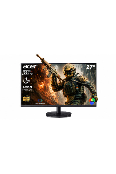 ACER KG270 P0 27" 1ms 144 Hz Flat Oyuncu Monitörü UM.HX0EE.047