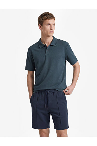 Koton Kısa Kollu Regular Fit Düğmeli Polo Yaka Tişört
