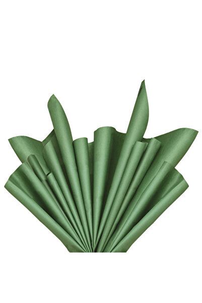 Papette Set 50 bucăți Hârtie de mătase 28g DARK GREEN – 50 x 75cm