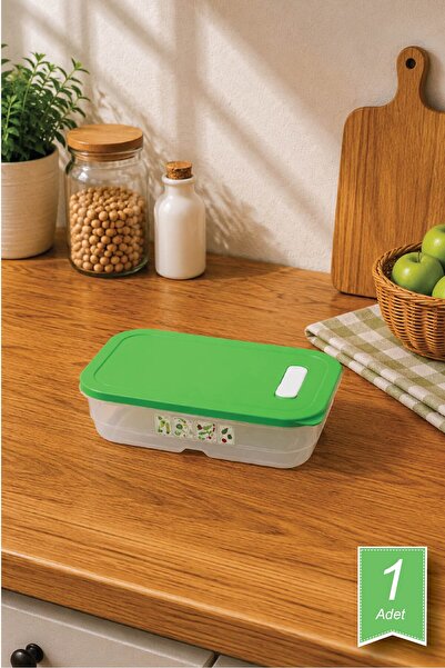 VİP AHMET Vegetable, Fruit and Greenery Storage Container 1.8 Lt Air-Channele...