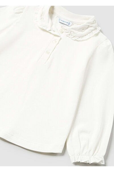MAYORAL White Baby T-shirt WHITE