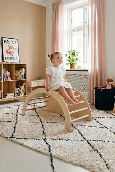 Ombi Baby Ahşap Çok Fonksiyonlu Montessori Kemeri Kemeri