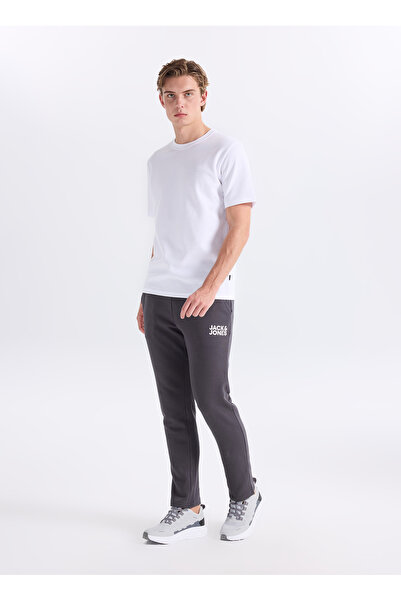 Jack & Jones Regular Fit Gri Erkek Eşofman Altı 12207058 JPSTGORDON JJSOFTSWE...
