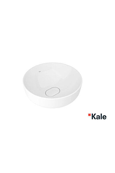 KALE Zero 2.0 40x40 Cm Beyaz Yuvarlak Çanak Lavabo