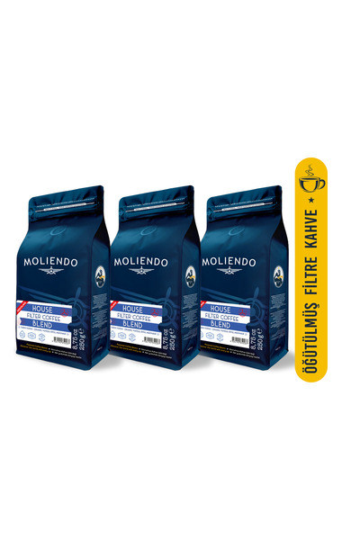 Moliendo Finest Coffee House Blend Filtre Kahve Avantaj Paketi (Öğütülmüş Fil...