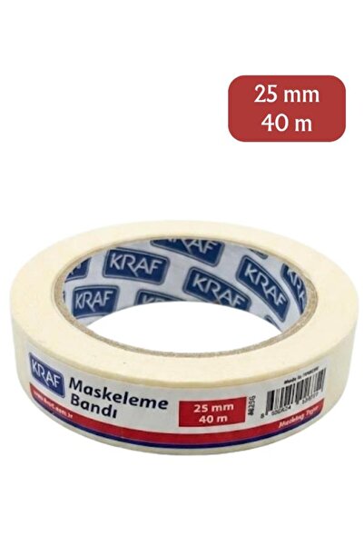 KRAF Maskeleme Bandı 25 Mm X 40 Mt.