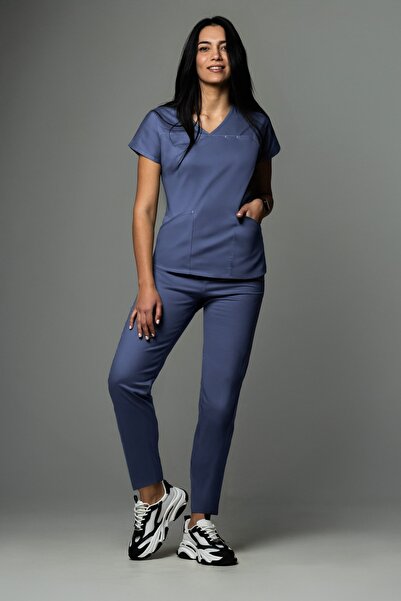 OEM Uniformă medicală, bluză și pantaloni pentru femei, slim fit, FLEXI AMBRA...