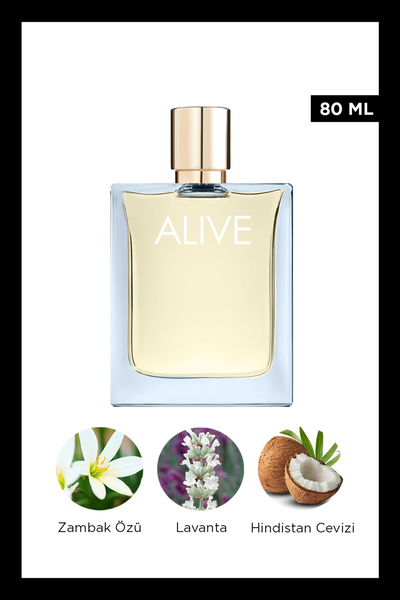 BOSS Alive Sparkling Lavander EDP 80 ml Kadın Parfüm