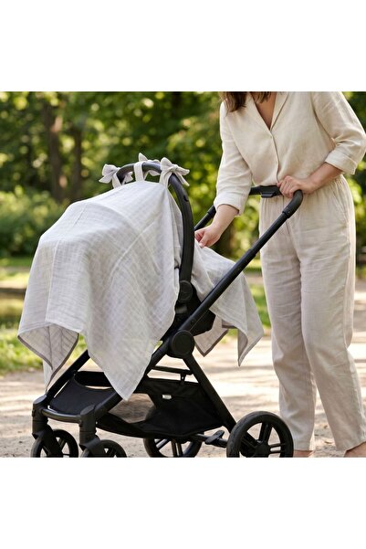 DEUX LAPINS Deux Lapin Cotton Grey Puset Örtüsü