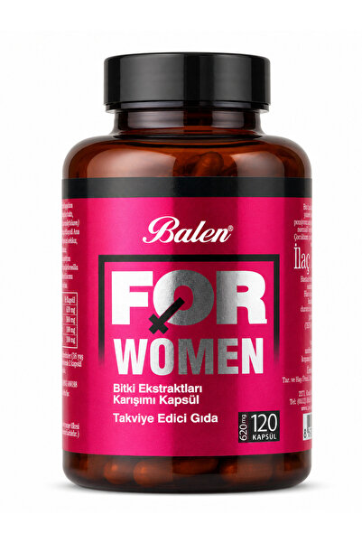 Balen FORWOMEN BİTKİ EKSTRATLARI KARIŞIMI KAPSÜL 620 MG*120