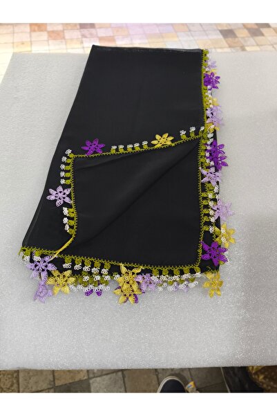 Sert 150×70cm el işi ağır iğne oyalı mevlüt namaz örtüsü