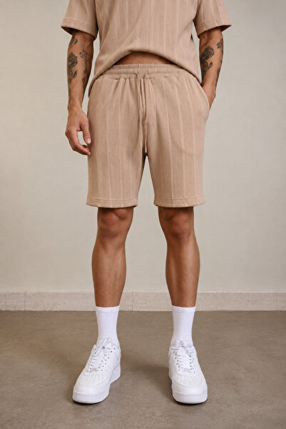 İLKCET MODA Men's Fence Regular Shorts