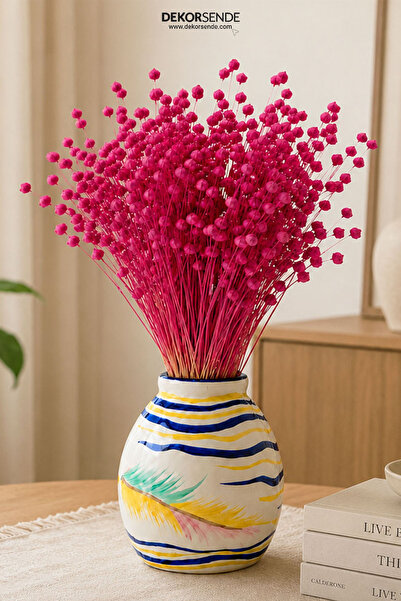 Dekorsende Luna uscată (IARBA DE IN) Bunch Fuchsia