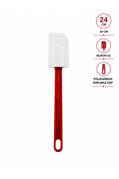 Siliconly 24 cm Polikarbon Isıya Dayanıklı , Kırılmaz, Yanmaz,Yapışmaz Siliko...