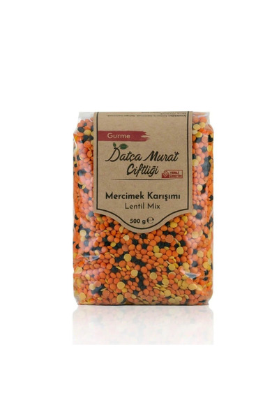 Datça Murat Çiftliği Mercimek Karışımı - 500 Gr - Lentıl Mıx