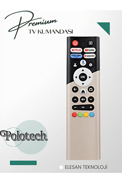 POLOTECH 58dg22000-75dg22000-86dg22000 Android Tv Kumanda