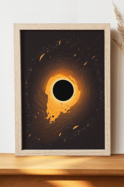 Luna Marissa Αφίσα Black Hole - Αφίσα τοίχου από γυαλιστερό χαρτί χωρίς πλαίσιο