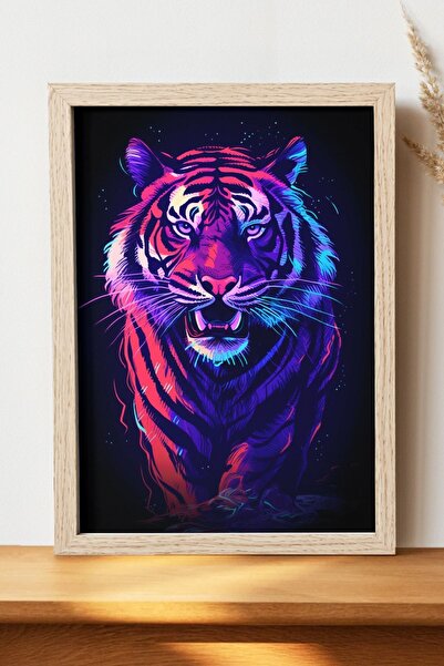 Luna Marissa Αφίσα Tiger - Αφίσα τοίχου από γυαλιστερό χαρτί χωρίς πλαίσιο