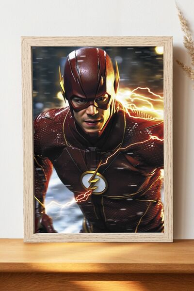 Luna Marissa The Flash Poster - Αφίσα τοίχου από γυαλιστερό χαρτί χωρίς πλαίσιο