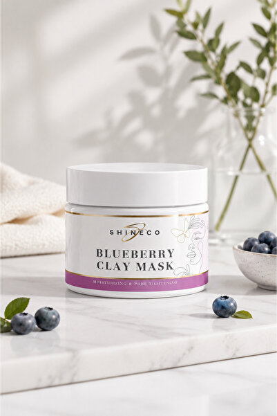 Shineco Blueberry Mask 50 ml - Moisturizing & Pore Firming
