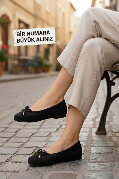 CEYDA SHOES Pantofi confortabili de damă, tip balerini, cu detaliu din plasă ...
