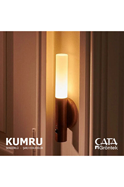 Cata KUMRU MIKNATISLI SENSÖRLÜ ŞARJLI LED APLİK