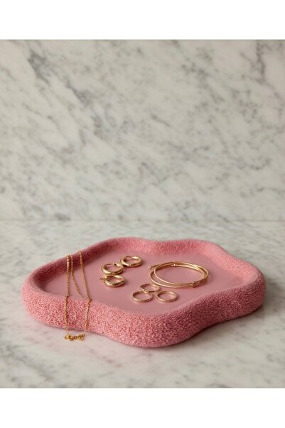 moto print Modern Cloud Design Jewelry Tray and Decorative Object Base