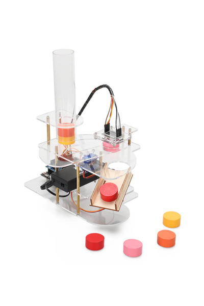 Fuchsia Programlanabilir Renk Ayırıcı Robot Kiti Arduino Uyumlu Robotik ve ST...