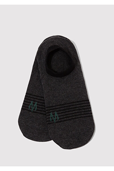 Mavi Striped Gray Booties Socks 091994-29728