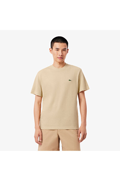 Lacoste Heavy Cotton and Linen Pique T-shirt - TH0629-00-8XF