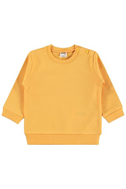 Civil Baby Plain Basic 6-18 Months Sweatshirt - Mustard