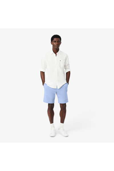 Lacoste شورت صوف الفليس بقصة عادية - GH9860-00-AEY