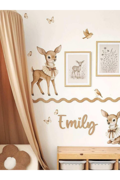mdmetadesign Kayın Renk Dekoratif Mdf Sık Dalga Model Duvar Çıtası (41 cm)
