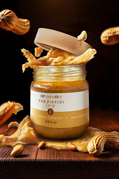 Dahafitol %100 Doğal Katkısız Fıstık Ezmesi 360 gr