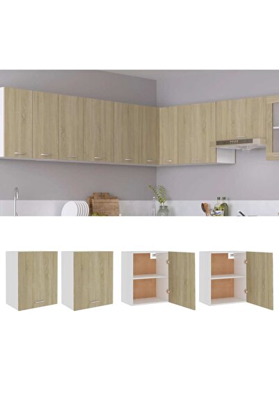 Concept Dulapuri suspendate, 2 buc., stejar Sonoma, 50x31x60 cm, PAL