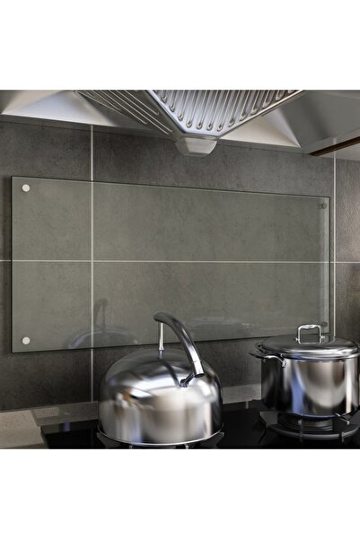 Concept Panou antistropi bucătărie transparent 90x40 cm sticlă securiz.