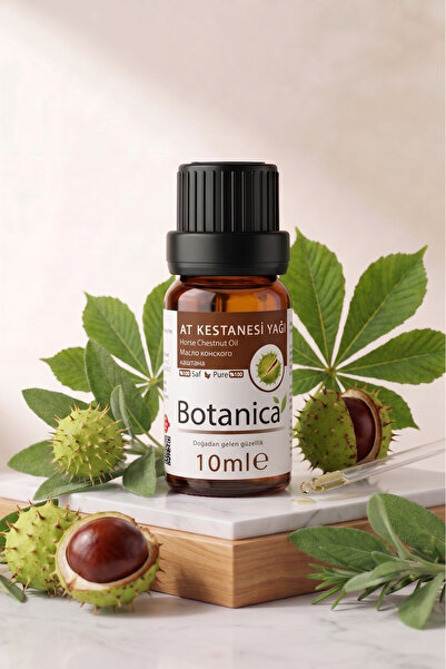 botanica زيت كستناء الحصان الطبيعي 100% 10 مل - تدليك مريح مضاد للتعب والعناي...
