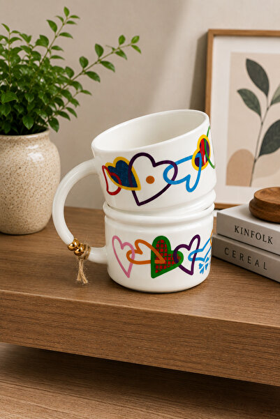 RUBİ PORSELEN Special Design Porcelain Mug 400 ml