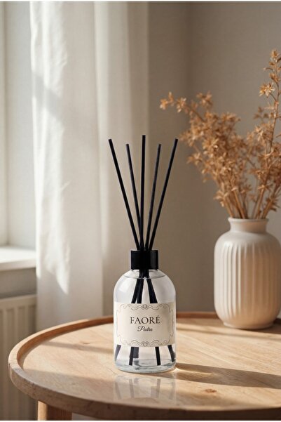Faoré Essential Pudra Oda Kokusu 100 ml | Kalıcı Çubuklu Oda Kokusu | Bebek Pudrası