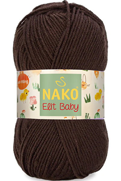 NAKO N.ako Elit Baby Anti Pilling Tüylenmeyen Bebek Ipi 4367 Bitter
