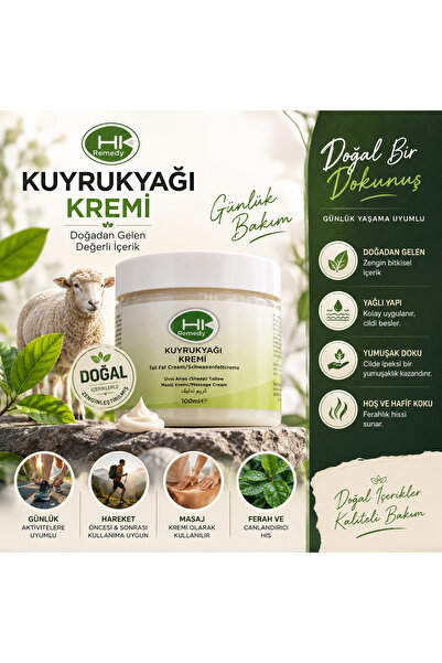 hk Remedy Kuyruk yağı kremi