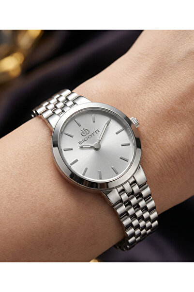 Bigotti Quotidiano Silver Stainless Steel Watch for Women BG.1.10660-1