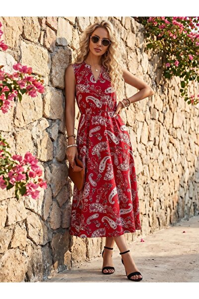 Iuliashop Rochie midi Mireille Roz - M