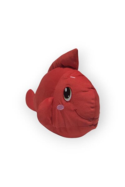 KIZILKAYA Pufu Cute Plush Red Fish 60 cm