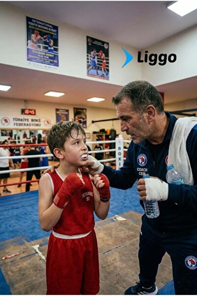 Liggo Kutulu Boks Dişliği Şeffaf Silikon Sporcu Dişlik