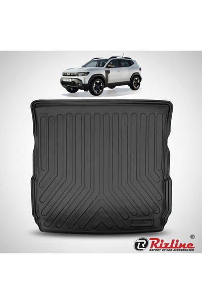 Rizline Covoraș portbagaj pentru Dacia Duster III 4X4, 2023+, Tavă de cauciuc