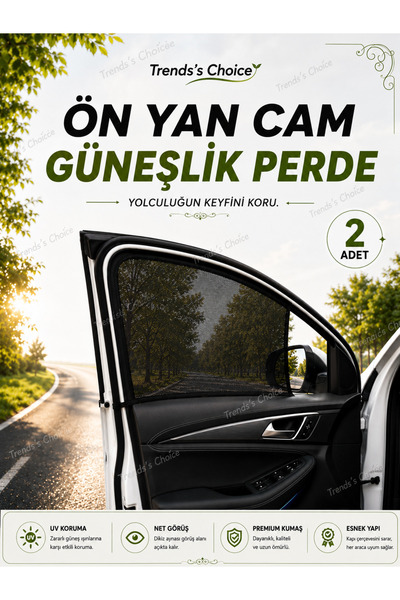 trends's choice Perdele pentru umbrire auto, parbriz lateral pentru vehicul, ...