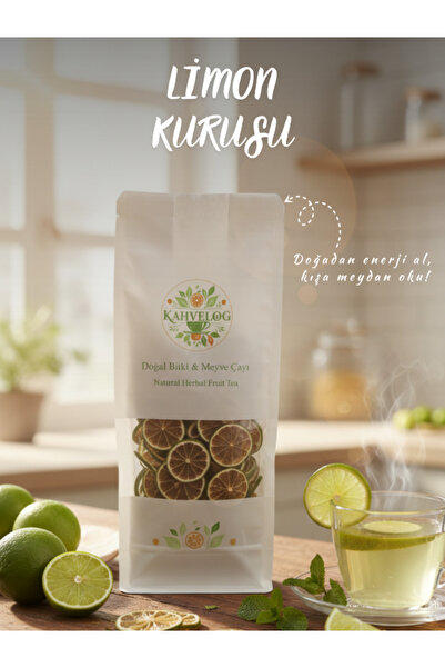 KAHVELOG Limon Kurusu 250gr(Doğal Kurutulmuş, Katkısız)