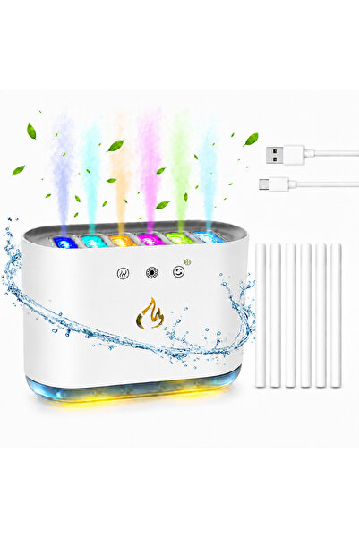 G-Merc Umidificator Aer Ultrasonic Aromaterapie G-Merc®, 900 ml, Ultra Silenț...